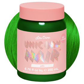 Lime Crime Jello front packaging showing tropical green shade and branding
