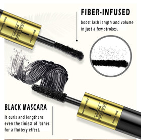 Linble close-up of dual-ended design highlighting fiber and cream ends for easy layering