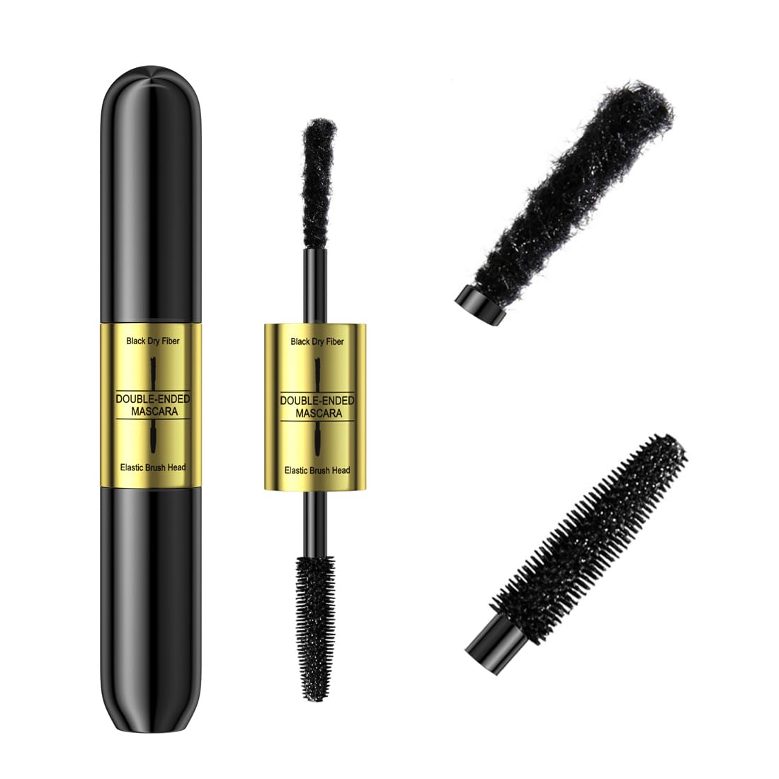 Linble front packaging showing dual-ended mascara and compact 3ml tube benefit travel-ready