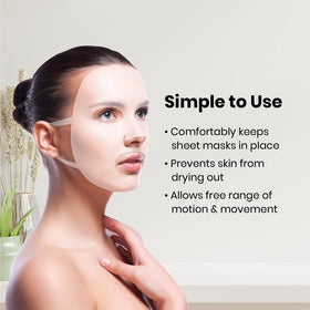 Lindo Silimask close-up of smooth silicone texture for comfortable, odorless wear