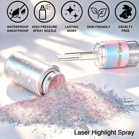 Lingyun glitter dusted on clothing seam adding reflective rainbow accents
