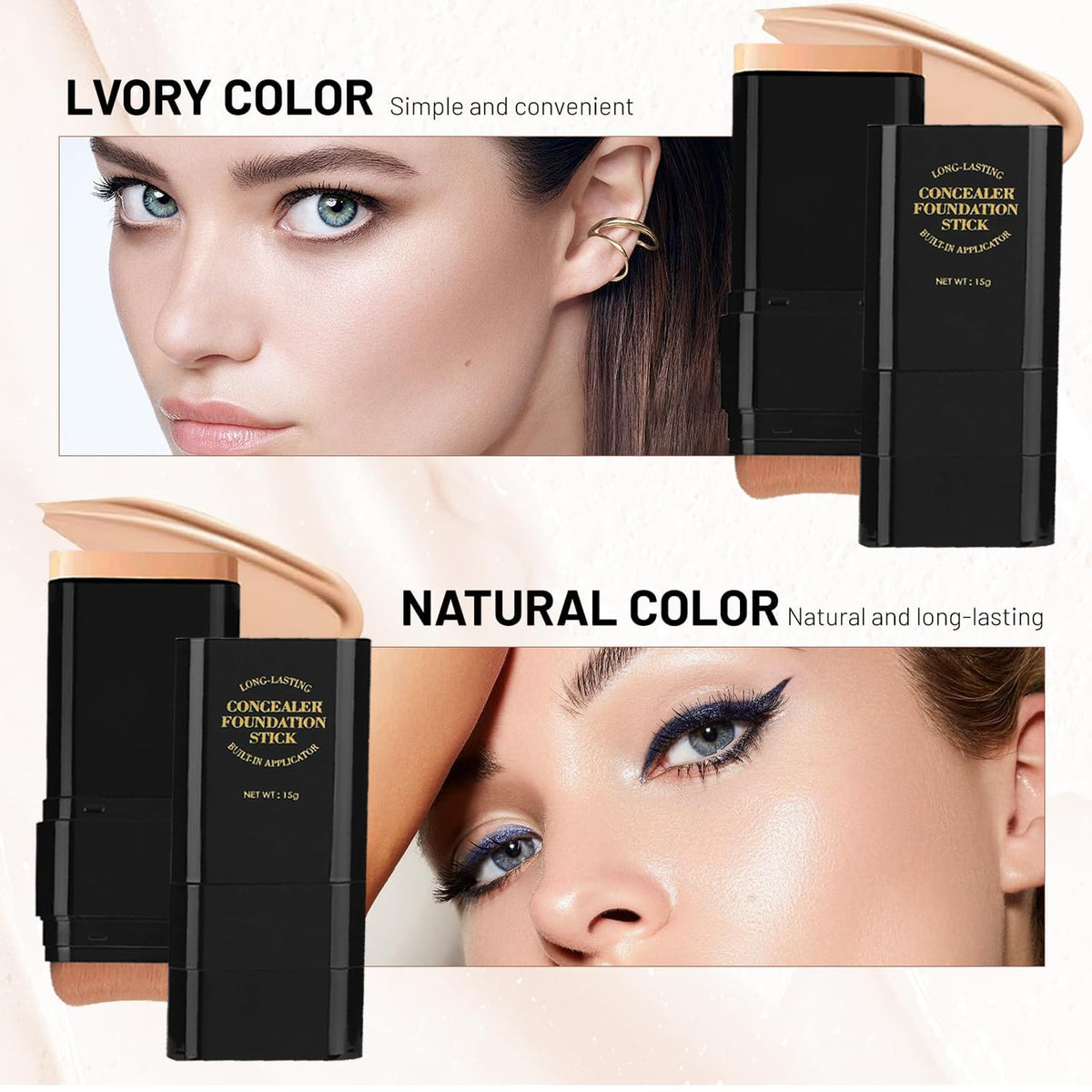 Lingyun product inside a makeup bag illustrating convenience for travel