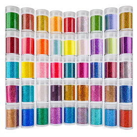 Linwulte front packaging showing 45-color set with clear labels and compact pots, easy storage benefit