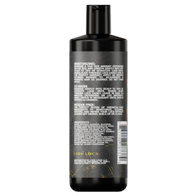 Lion Locs bottle in shower lifestyle shot conveying daily maintenance ease
