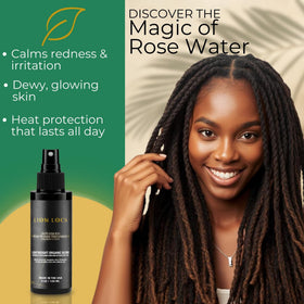 Lion Locs being applied to braids for lightweight moisture retention