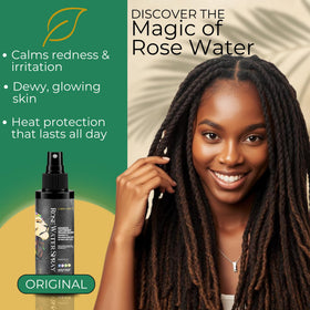 Lion Locs mist on textured hair adding moisture and soft shine