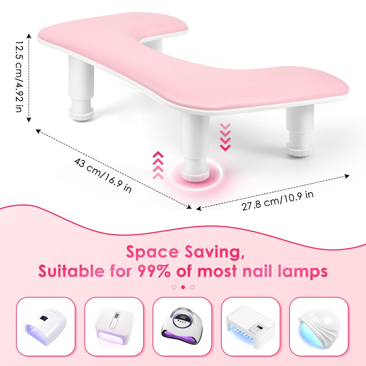 LIONVISON detached base folded for compact storage and transport