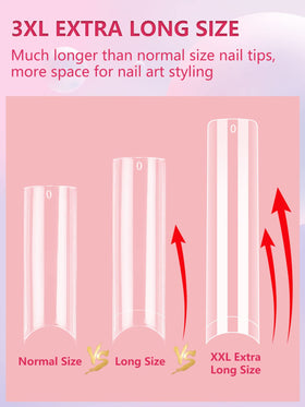 LIONVISON nail technician applying a tip to a natural nail for faster salon application
