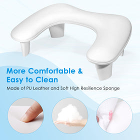 LIONVISON arm rest in salon use stabilizing client's hand during manicure