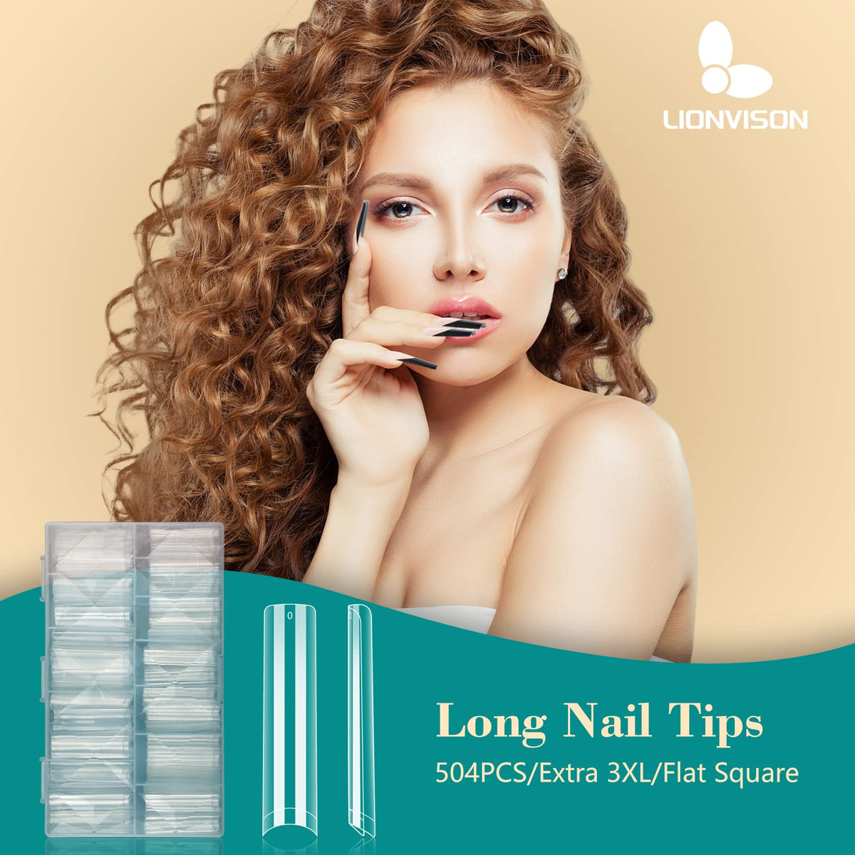 LIONVISON lifestyle image on a salon table illustrating professional-ready quantity and convenience