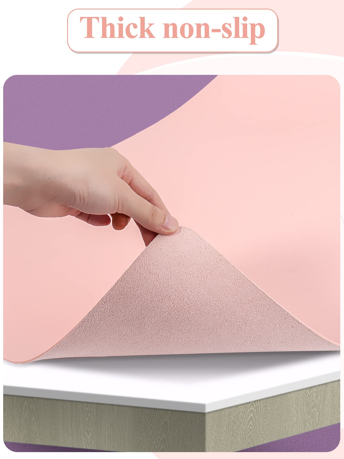 LIONVISON mat with arm rest and manicure tools for stable nail work