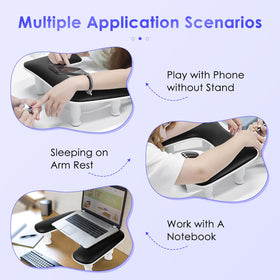 LIONVISON thick non-slip pad detail providing stable, slip-free manicure benefit