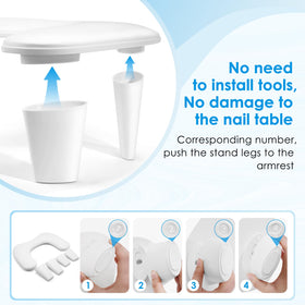LIONVISON side angle highlighting 15° tilt for ergonomic wrist support