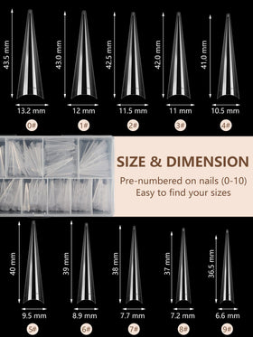 LIONVISON smooth tip surface close-up for easy painting and adhesion
