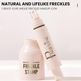 Liopif freckle ink texture on skin closeup showing matte blend and durability