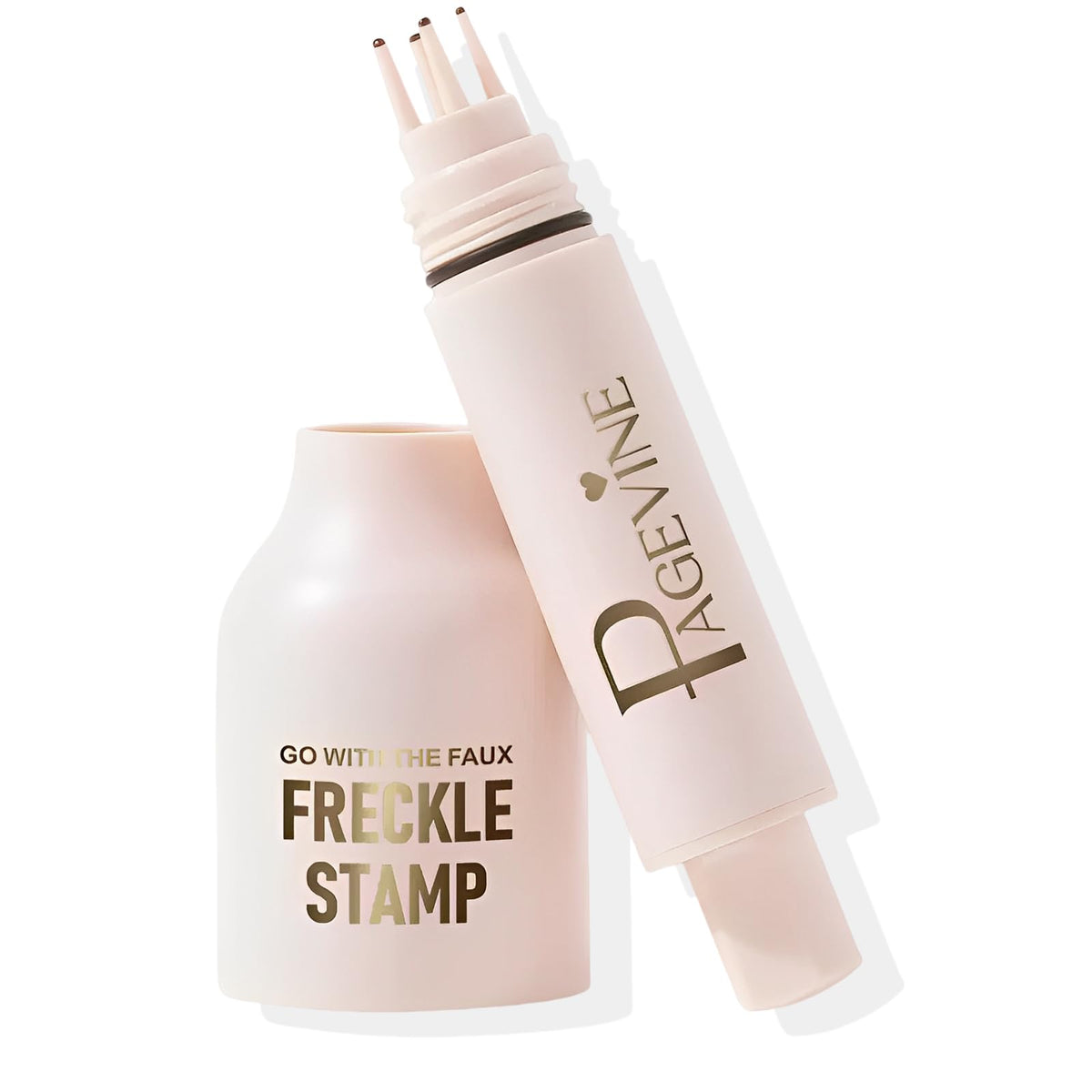 Liopif freckle pen front view showing compact design and quick application