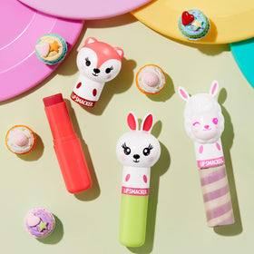 Lip Smacker kids using lippy pals smiling and enjoying fun flavors