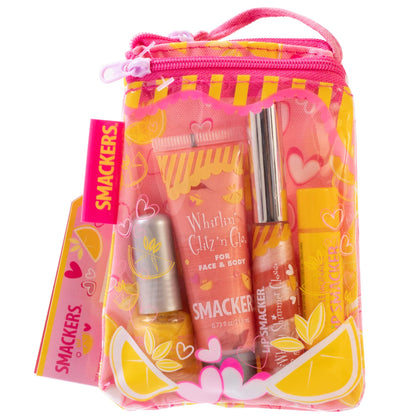 Lip Smacker front packaging showing Pink Lemonade set and attractive gift appeal
