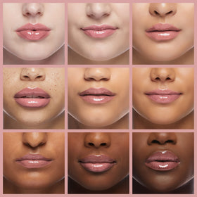 Hand holding Lip Smacker tube to show scale and portability for on-the-go touch-ups