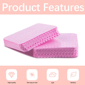 lipetol multiple small resealable bags of wipes for convenient salon or travel use