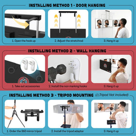LIPFISBARBERSHOP.COM side-angle reflection showing continuous panoramic view advantage