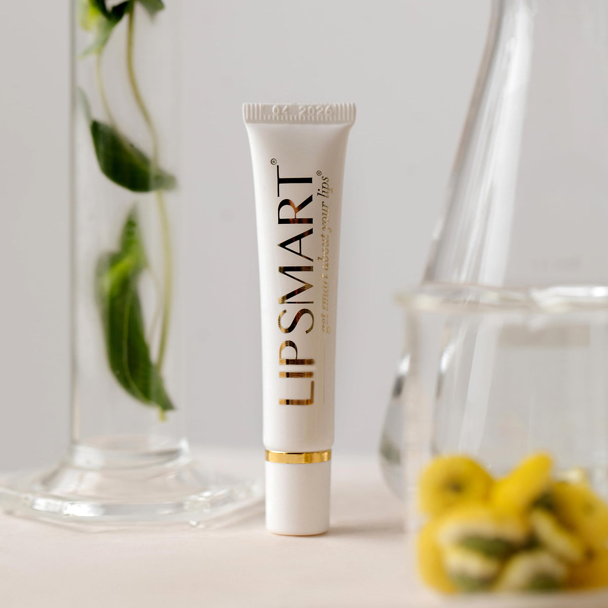 LipSmart used outdoors in lifestyle scene to show everyday hydration benefit