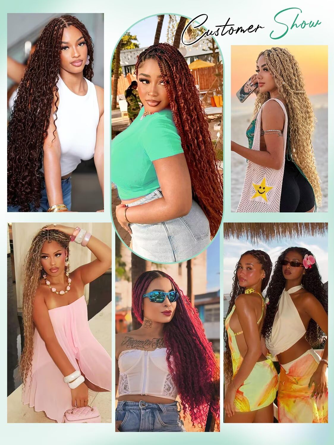 LIREN label and length tag showing 18-inch virgin Brazilian hair benefits