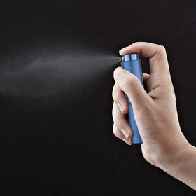 LISAPACK close-up of spray nozzle demonstrating leak-proof mechanism
