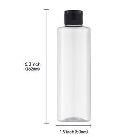 LISAPACK four bottles filled and labeled to show clear content visibility