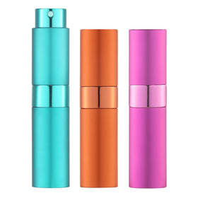 LISAPACK front view pack of three cologne sprays for compact travel convenience