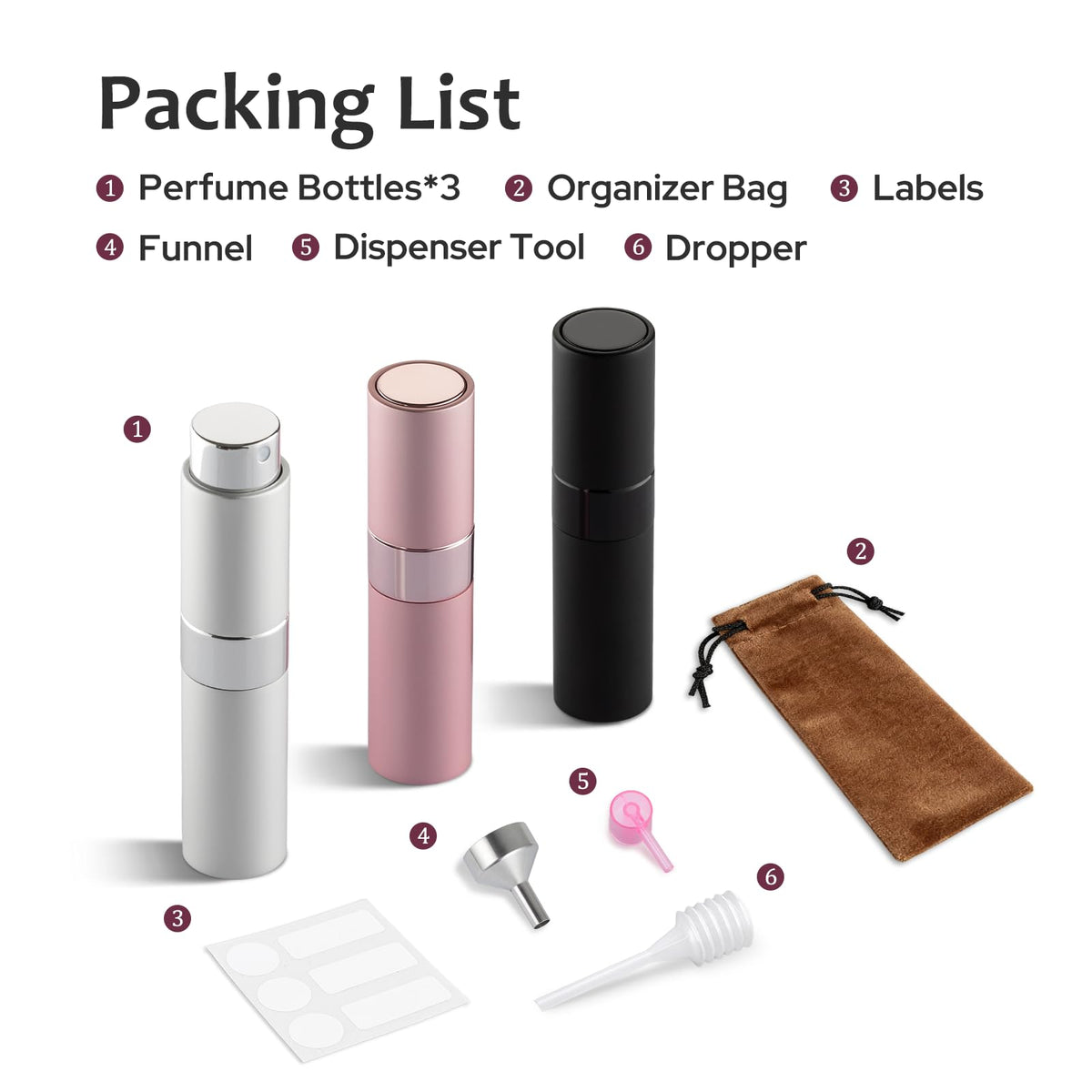 LISAPACK full set with carrying bag arranged for gifting or storage