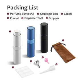 LISAPACK atomizer inside a handbag illustrating discreet daily fragrance access