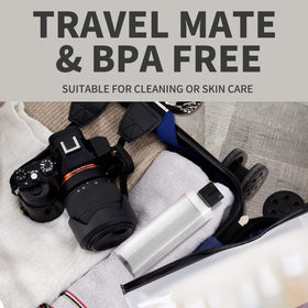 LISAPACK inside a toiletry bag demonstrating convenient travel organization