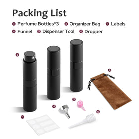 LISAPACK in a toiletry bag with other essentials showing everyday travel convenience