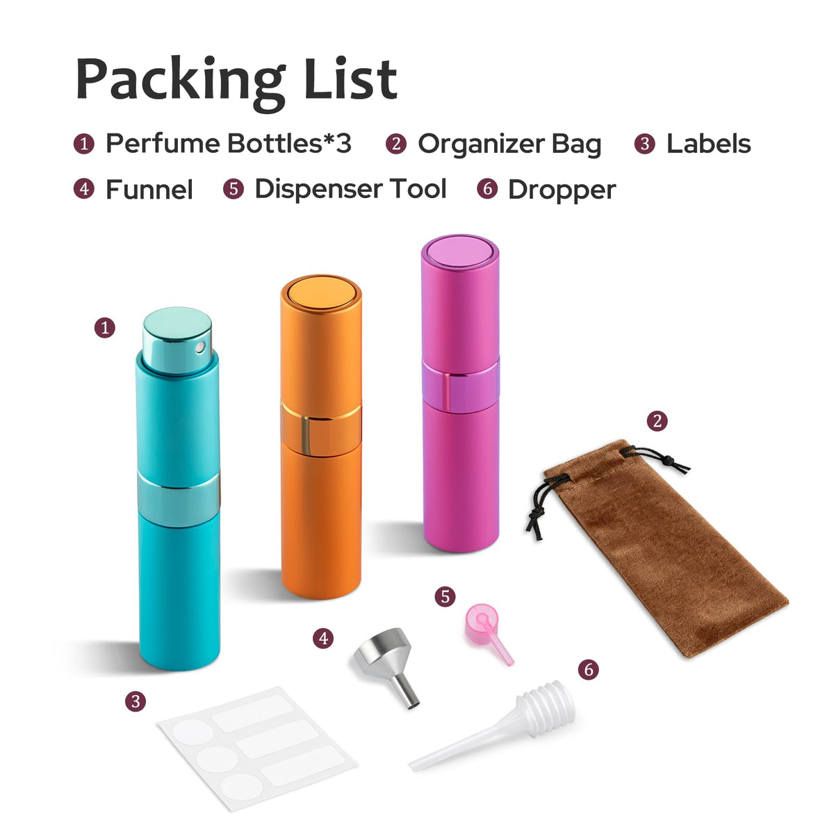 LISAPACK inside a travel pouch ready for handbag or carry-on convenience