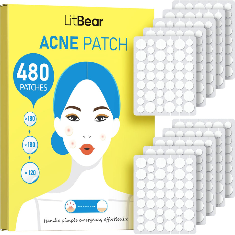 LitBear front packaging showing bulk 480 count for long-lasting supply