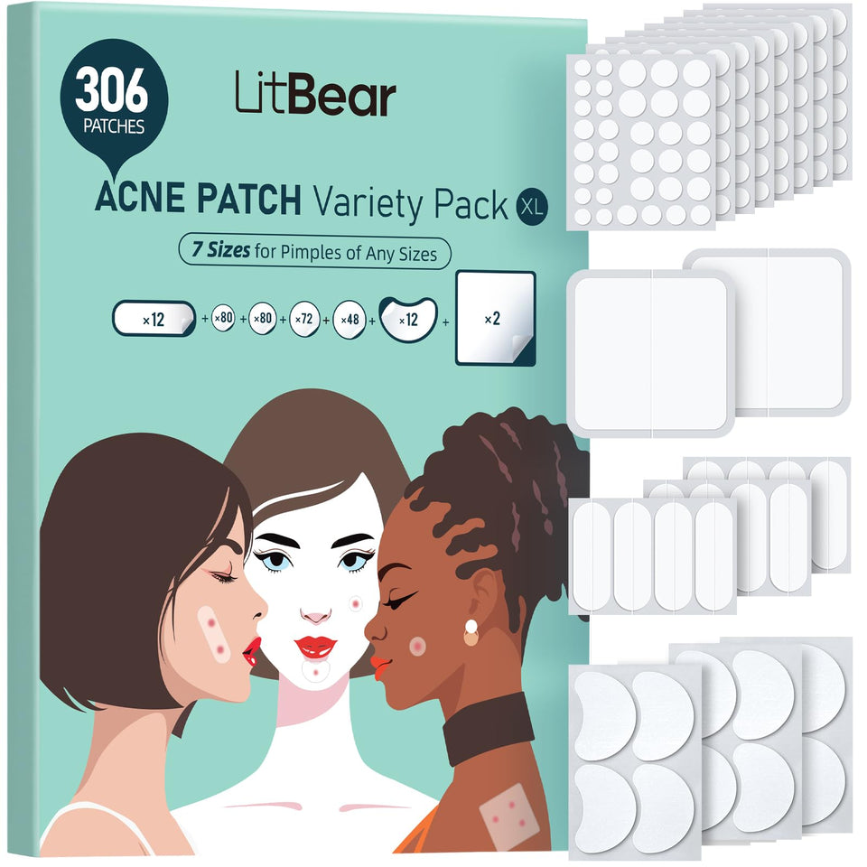 LitBear front packaging showing product name and quantity, clear shelf benefit