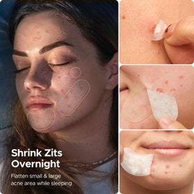 LitBear night patches clinging to skin, strong adhesion for overnight protection benefit