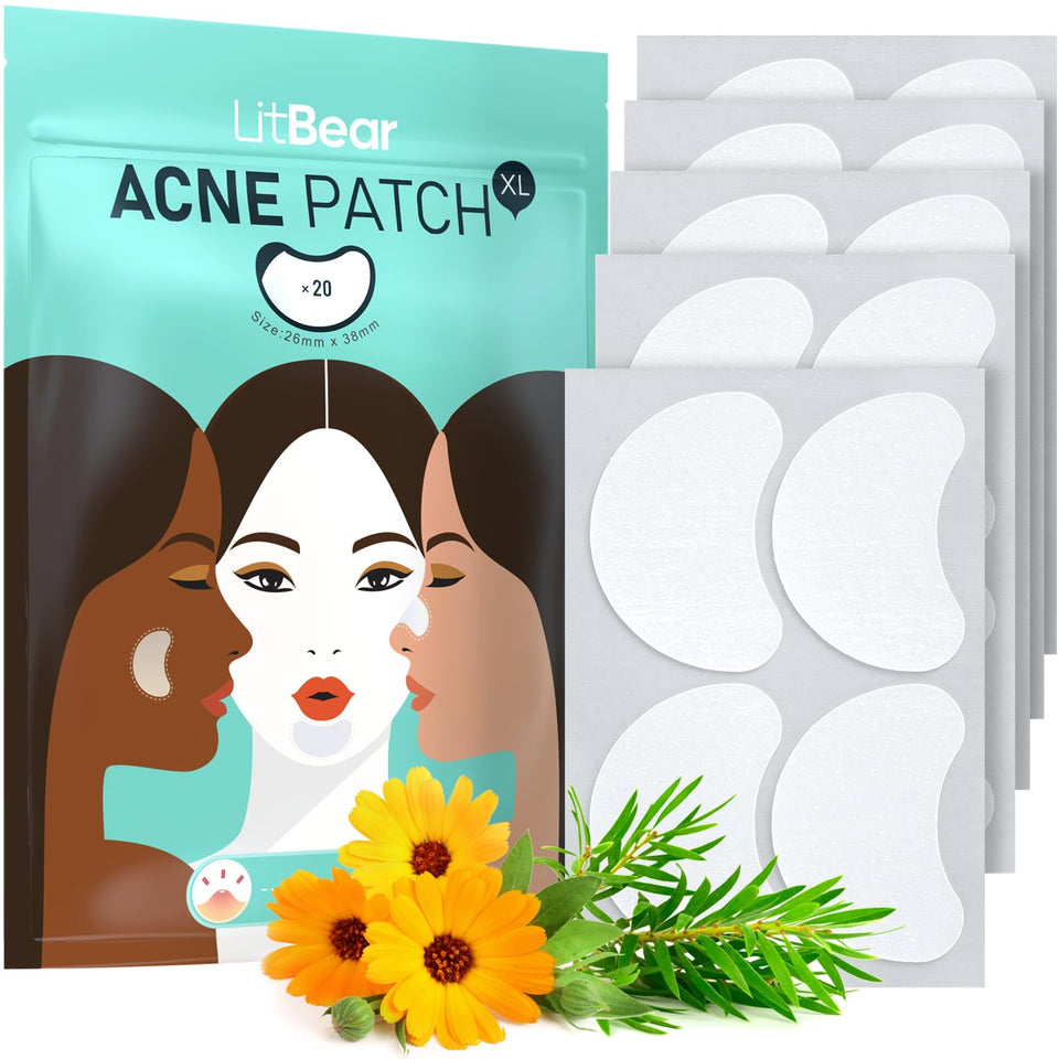 LitBear packaging front view showing product and benefits