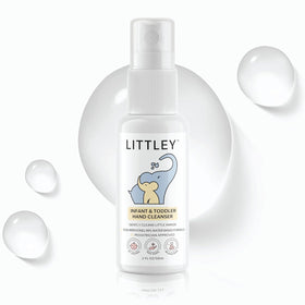 LITTLEY front packaging showing compact 2 oz bottle and benefits