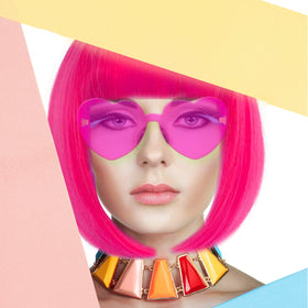 LIULIUBTY close-up of flat bangs highlighting precise cut and face framing
