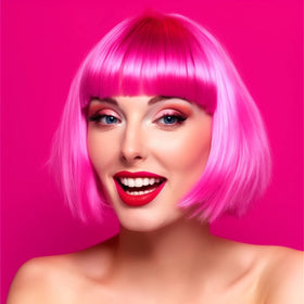 LIULIUBTY lifestyle image at cosplay party showing bold colorful statement
