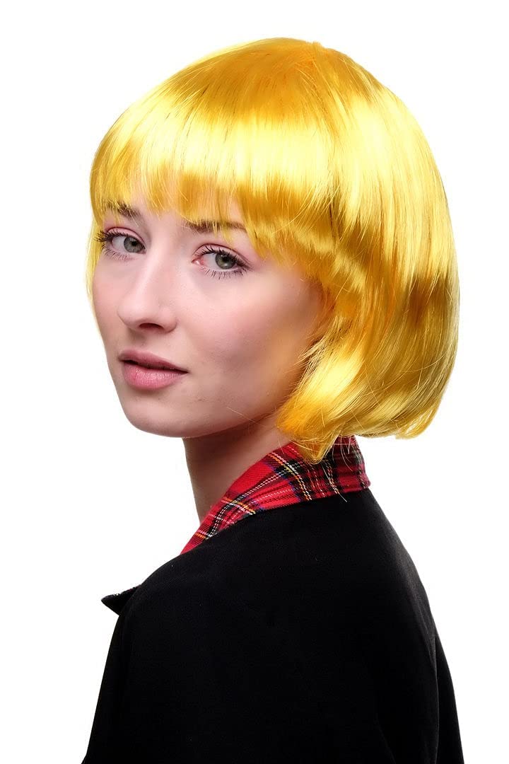 LIULIUBTY wig cap with adjustable strap demonstrating secure comfortable fit for events