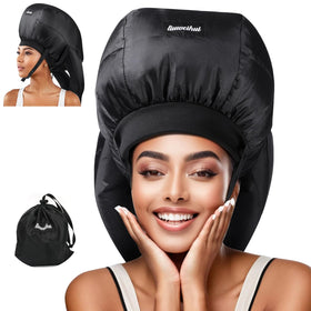 liuweihui bonnet front view showing full hood and fit benefit even drying