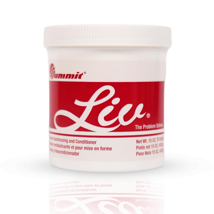 LIV front jar showing label and 15 oz size for clear product identification and trust