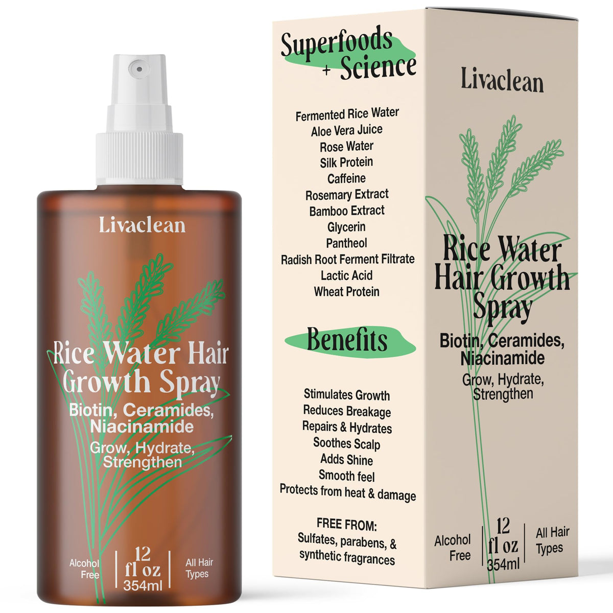 LivaClean front packaging showing bottle and label for easy identification and benefits