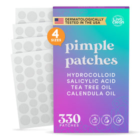 LivaClean front packaging showing 330-count kit and benefits