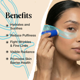 LivaClean ingredients label closeup highlighting aloe, retinol and vitamin E benefits