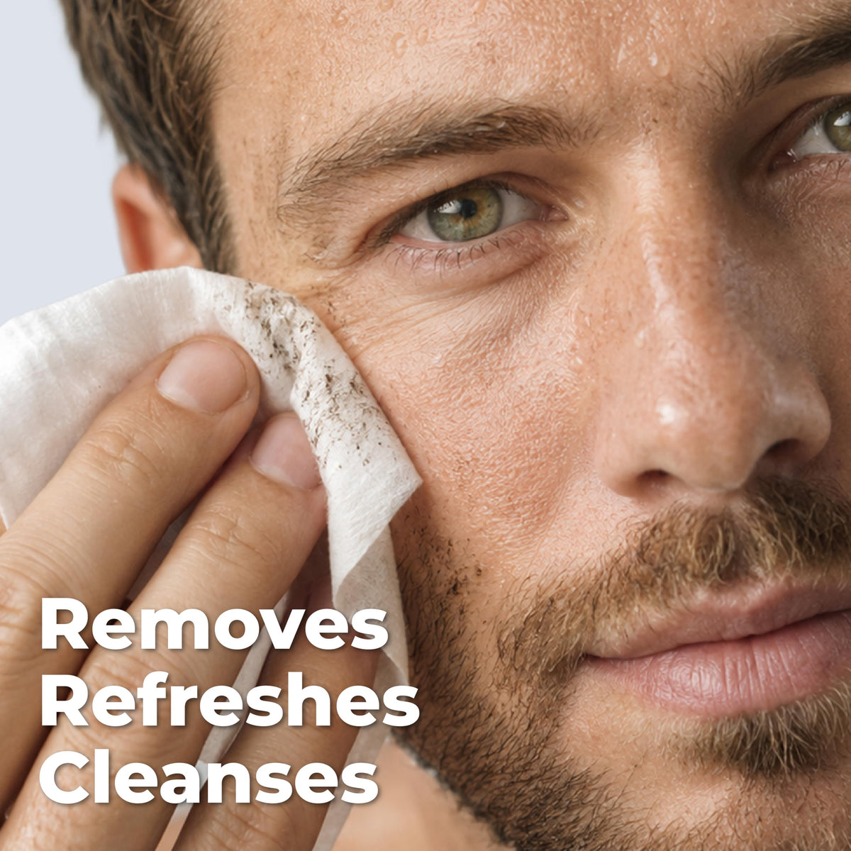 LIVAURA individually wrapped wipes displayed to show hygienic convenience
