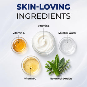 LIVAURA wipe in use on a man’s face for post-workout refresh